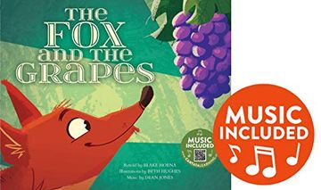 portada The fox and the Grapes (Classic Fables in Rhythm and Rhyme) (en Inglés)