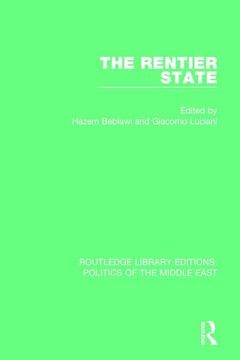 portada The Rentier State (en Inglés)