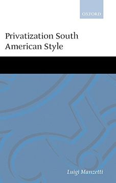 portada Privatization South American Style (en Inglés)