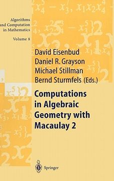 portada Computations in Algebraic Geometry With Macaulay 2 (in English)