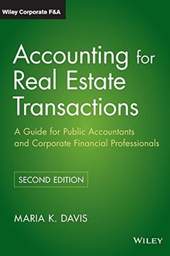 portada Accounting for Real Estate Transactions: A Guide for Public Accountants and Corporate Financial Professionals (en Inglés)