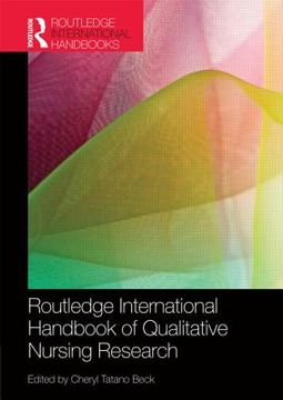 portada routledge international handbook of qualitative nursing research