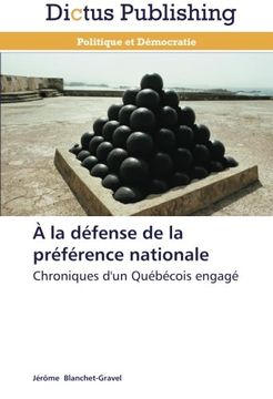 portada a la Defense de La Preference Nationale