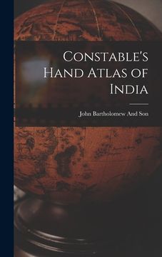 portada Constable's Hand Atlas of India (en Inglés)