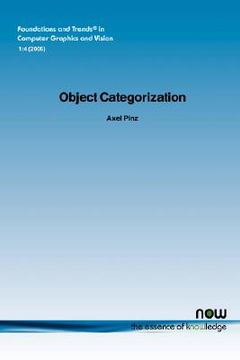 portada object categorization (en Inglés)