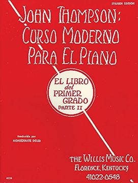 Libro John Thompson Curso moderno para piano Vol.1 Parte 2 (Ed.Español