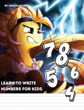 portada Learn To Write Numbers For Kids (en Inglés)