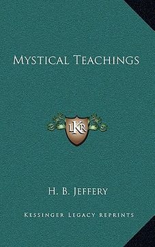 portada mystical teachings (en Inglés)
