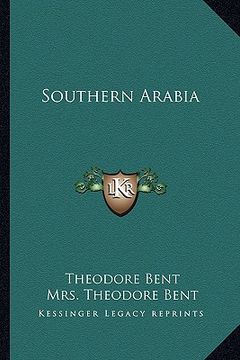 portada southern arabia (en Inglés)