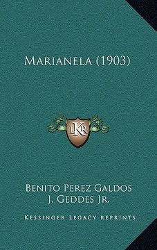 portada marianela (1903) (in English)