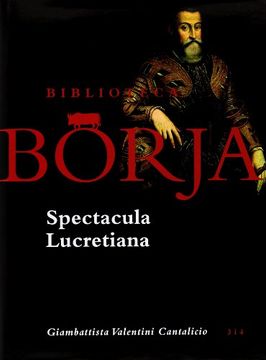 portada Spectacula Lucretiana (Biblioteca Borja) (in Spanish)