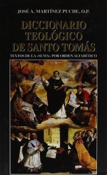portada Diccionario Teológico de Santo Tomás: Textos de la Suma por Orden Alfabético (Documentos y Textos)