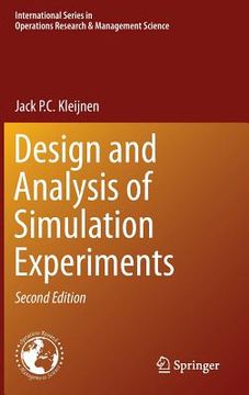portada Design and Analysis of Simulation Experiments (in English)