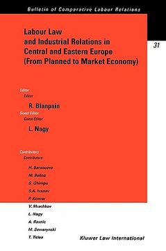 portada labour law and industrial relations in central and easten europe (en Inglés)