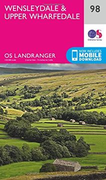 portada Wensleydale & Upper Wharfedale (OS Landranger Map)