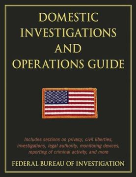 portada Domestic Investigations and Operations Guide (en Inglés)