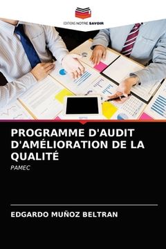 portada Programme d'Audit d'Amélioration de la Qualité (en Francés)