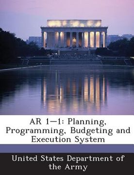 portada AR 1-1: Planning, Programming, Budgeting and Execution System (en Inglés)
