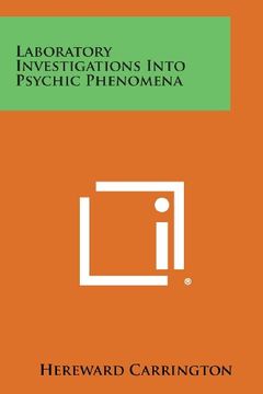portada Laboratory Investigations Into Psychic Phenomena 