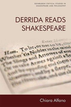 portada Derrida Reads Shakespeare (Edinburgh Critical Studies in Shakespeare and Philosophy) (en Inglés)