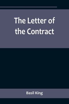 portada The Letter of the Contract (en Inglés)