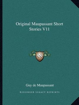 portada original maupassant short stories v11 (in English)