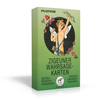portada Zigeuner Wahrsagekarten. Deutsch/Englisch/Kroatisch/Ungarisch/Franzoesisch/Italienisch