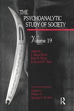 portada The Psychoanalytic Study of Society, v. 19: Essays in Honor of George a. De vos (en Inglés)
