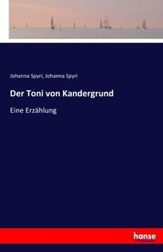 portada Der Toni von Kandergrund: Eine Erzählung (German Edition)