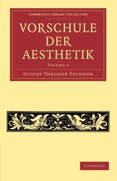 portada Vorschule der Aesthetik: Volume 1 (Cambridge Library Collection - art and Architecture) (en Alemán)
