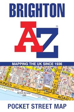 portada Brighton a-z Pocket Street map (en Inglés)