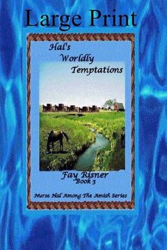 portada Hal's Worldly Temptations: Nurse Hal Among The amish (en Inglés)