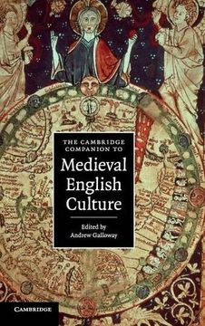 portada The Cambridge Companion to Medieval English Culture Hardback (Cambridge Companions to Culture) (en Inglés)