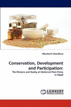 portada conservation, development and participation (in English)