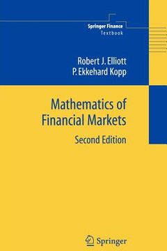 portada mathematics of financial markets (en Inglés)