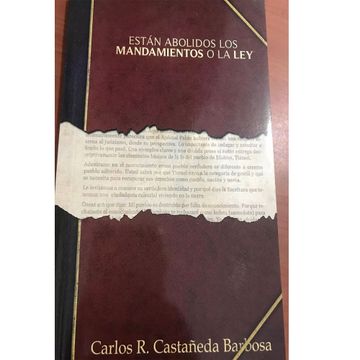 portada Estan Abolidos Loa Mandamientos O La Ley (in Spanish)