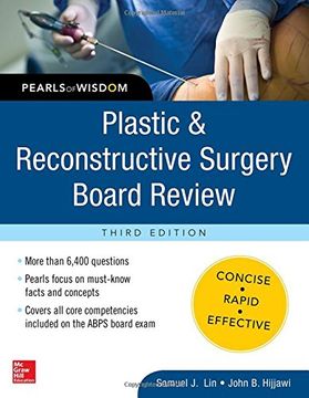 portada Plastic and Reconstructive Surgery Board Review: Pearls of Wisdom, Third Edition (libro en Inglés)