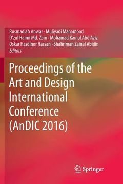 portada Proceedings of the Art and Design International Conference (Andic 2016) (en Inglés)