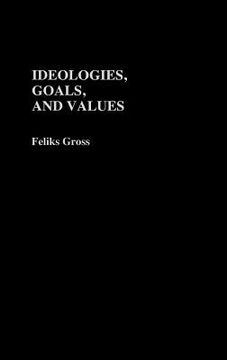 portada ideologies, goals, and values (en Inglés)