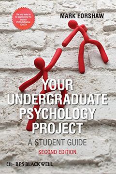 portada Your Undergraduate Psychology Project: A Student Guide, 2nd Edition (Bps Student Guides) (en Inglés)