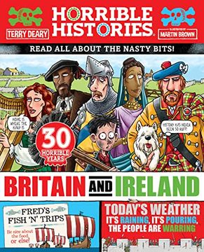 portada Horrible History of Britain and Ireland (Newspaper Edition) (Horrible Histories) (en Inglés)