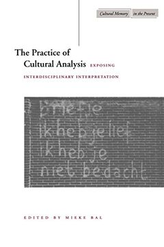 portada The Practice of Cultural Analysis: Exposing Interdisciplinary Interpretation (Cultural Memory in the Present) (in English)