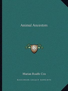 portada animal ancestors (in English)