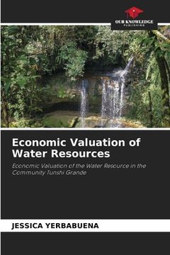 portada Economic Valuation of Water Resources (en Inglés)