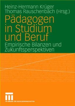 portada Pädagogen in Studium und Beruf: Empirische Bilanzen und Zukunftsperspektiven