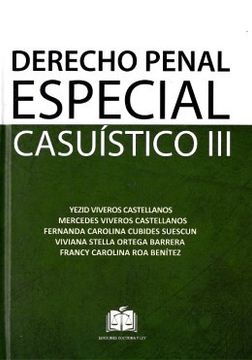 portada Derecho Penal Especial Casuistico iii