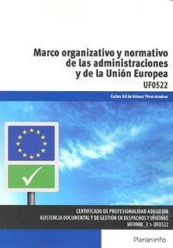 portada Marco Organizativo Y Normativo Administraciones Y De Union