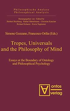 portada Tropes, Universals and the Philosophy of Mind (Philosophische Analyse 