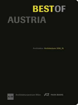 portada Best of Austria: Architecture 2018-19 (in English)