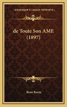 portada de Toute Son AME (1897) (in French)